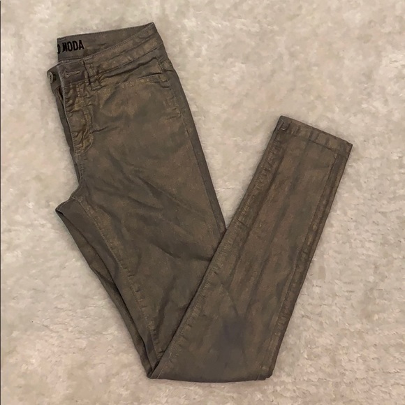 VERO MODA gold jeans - Picture 1 of 2